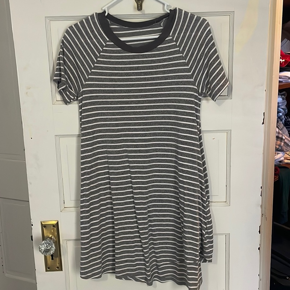 T-shirt dress.